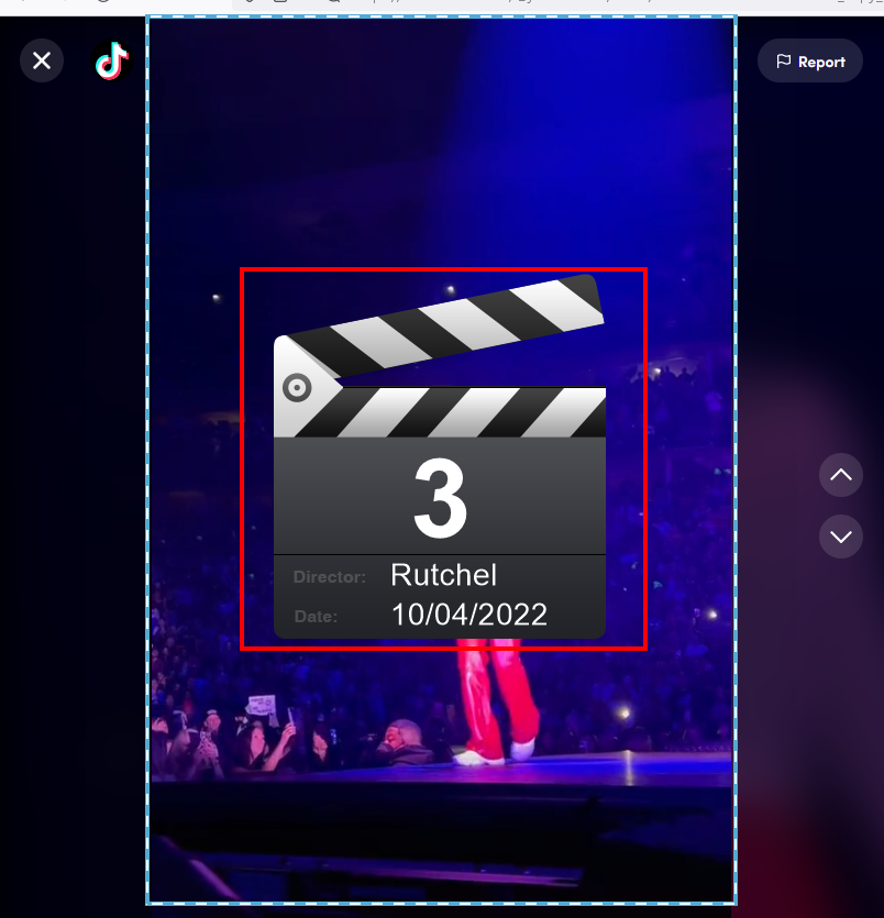 record tiktok video, start 3-second countdown