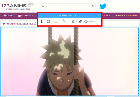 123anime safe download, start record