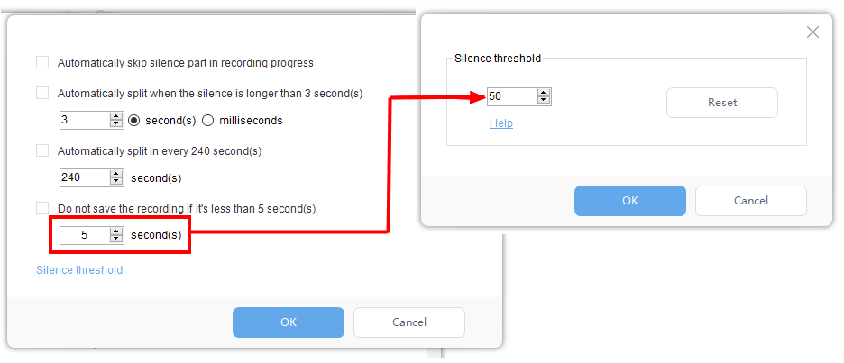 setting configuration, use zeus edit to configure, set for no sounds