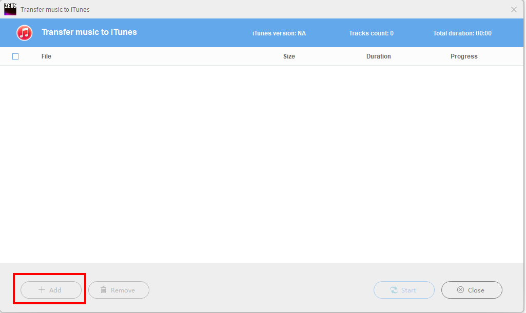 use zeus other tools, add music to transfer to itunes