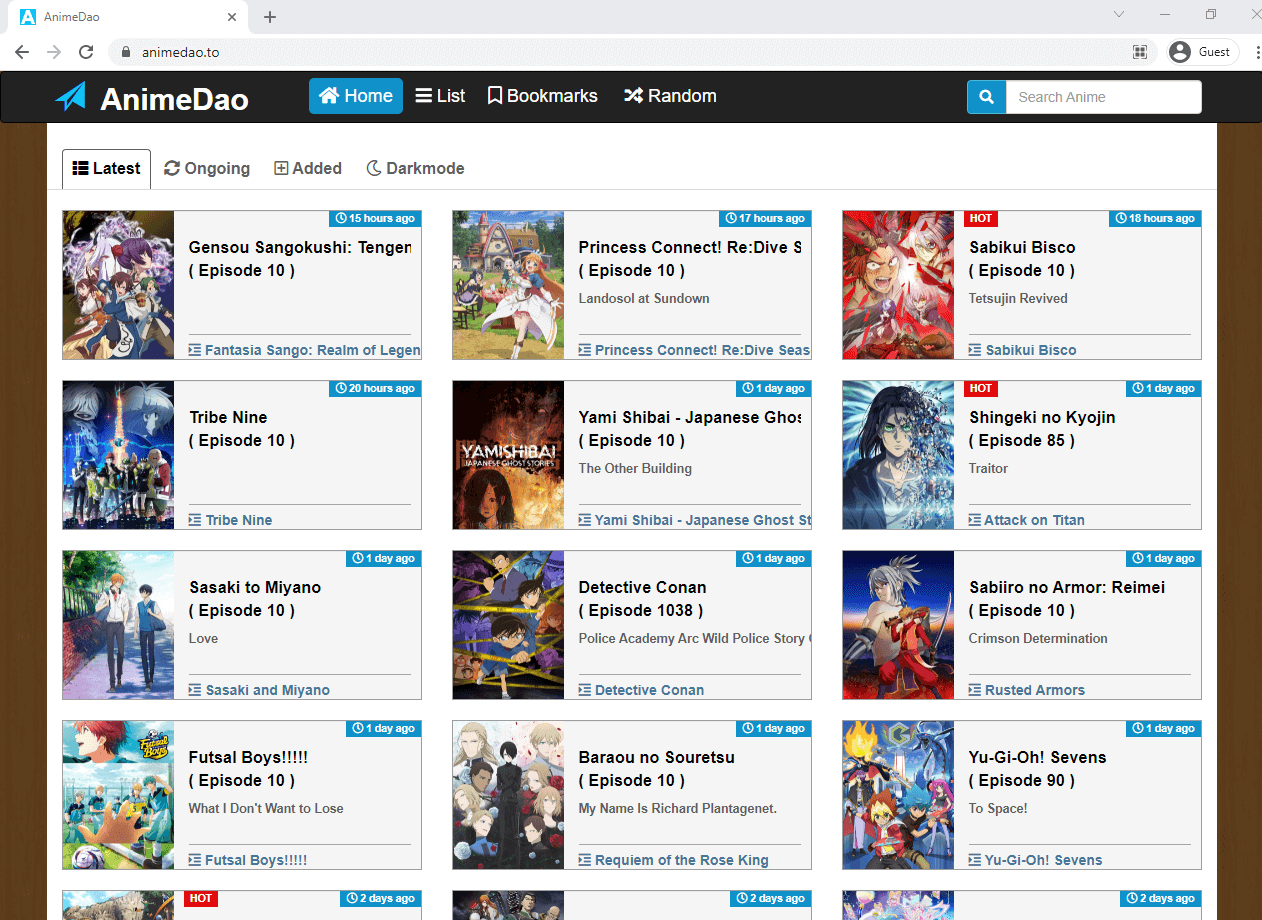 best anime sites to watch anime dubbed, animedao site