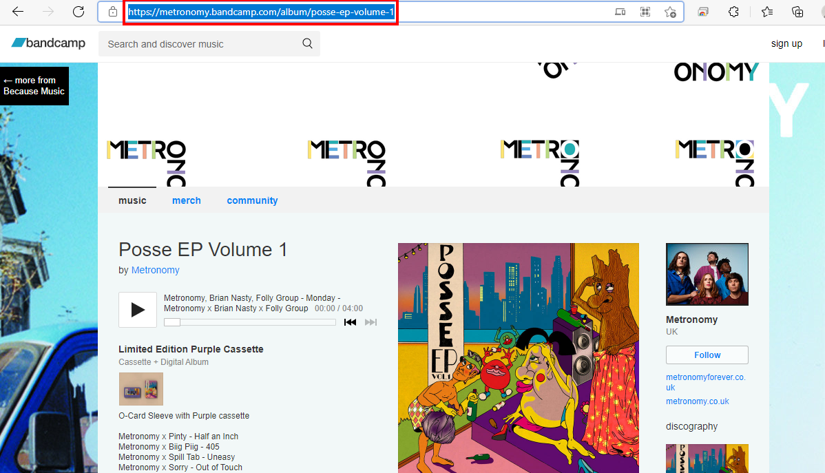 bandcamp playlist downloader to mp3, copy music’s url