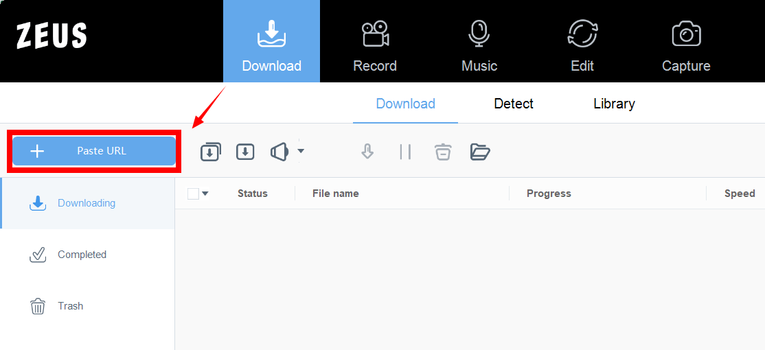 record mp3, add to download