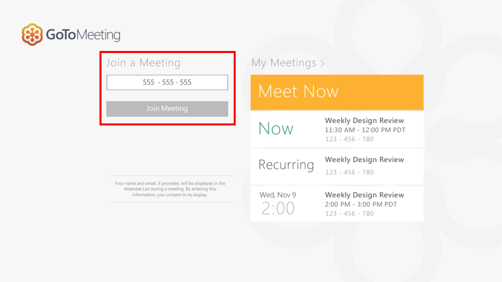 record gotomeeting, join meeting