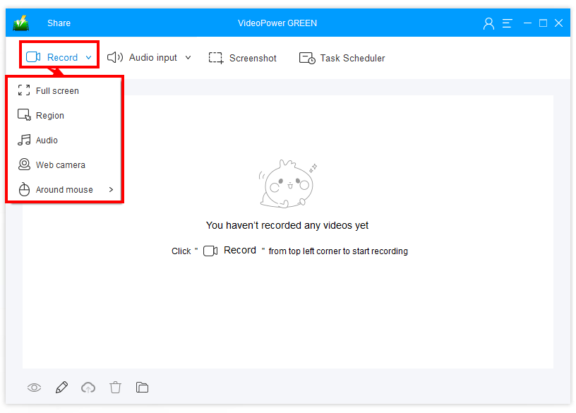 how to record online meeting on laptop, choose recording format