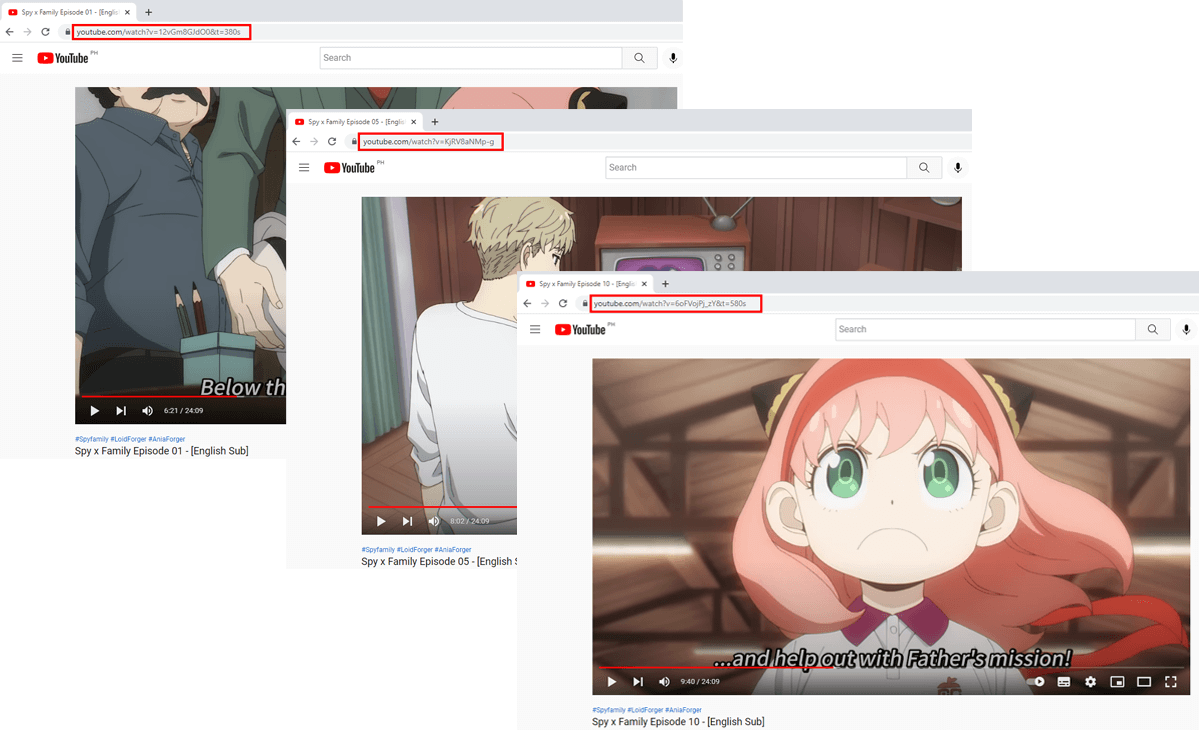 anime batch downloader, copy multiple url