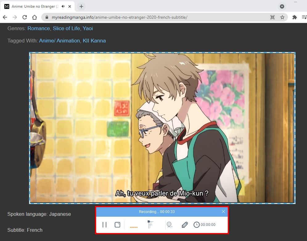myreadingmanga downloader, recording anime video