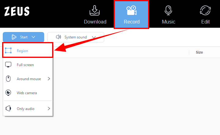 animetake anime downloads, set recording format