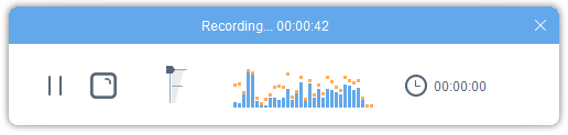 record with recording function, start recording